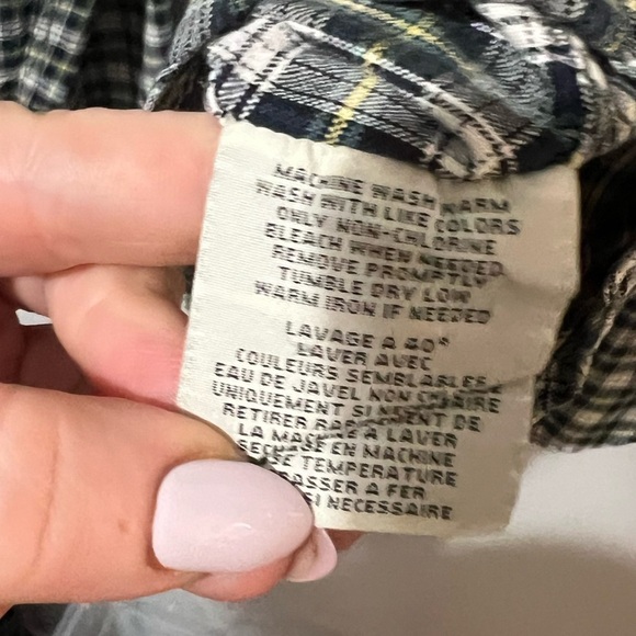 Denim & Supply Ralph Lauren Men's XXL Plaid Button Down Shirt 100% Cotton - Picture 5 of 6